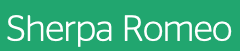 Sherpa Romeo logo